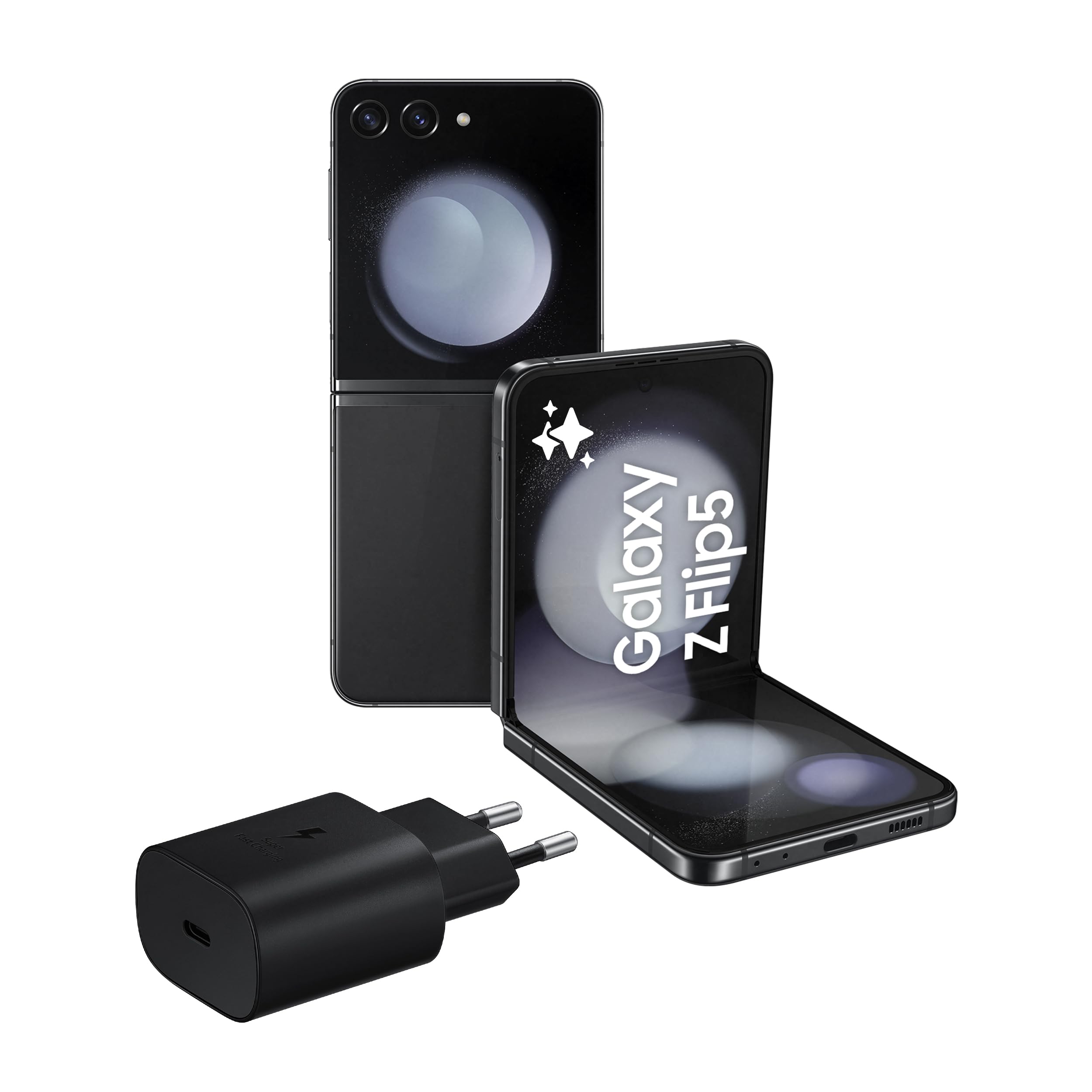 schermo piegabile samsung z flip5 8gb 256gb graphite