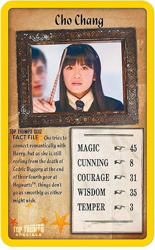 Miniatura 3 de Top Trumps Juego de cartas especiales de Harry Potter y la Orden del Fénix, juega con Harry, Ron, Hermione, Dumbledore, Snape y Hagrid, el juego