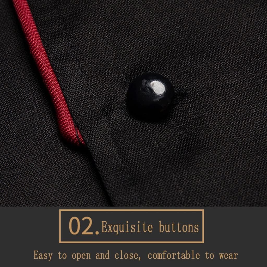 Custom Chef Coat Uniform Chef Clothes Personalized Chef Jacket for Men Double Breasted Kitchen Classic