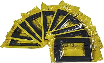Vimar Idea 0T16763.15 Rondò 3 Modules Technopolymer Pack of 10 Graphite Grey