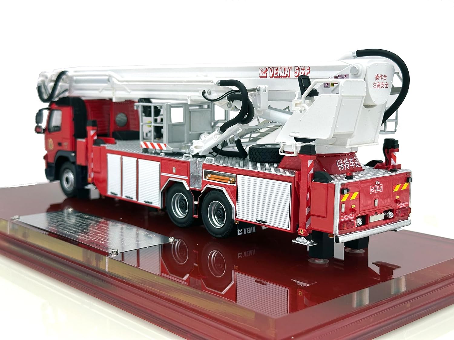 XUDI 1:43 VEMA 56F Aerial Platform FIRE Truck Resin Model