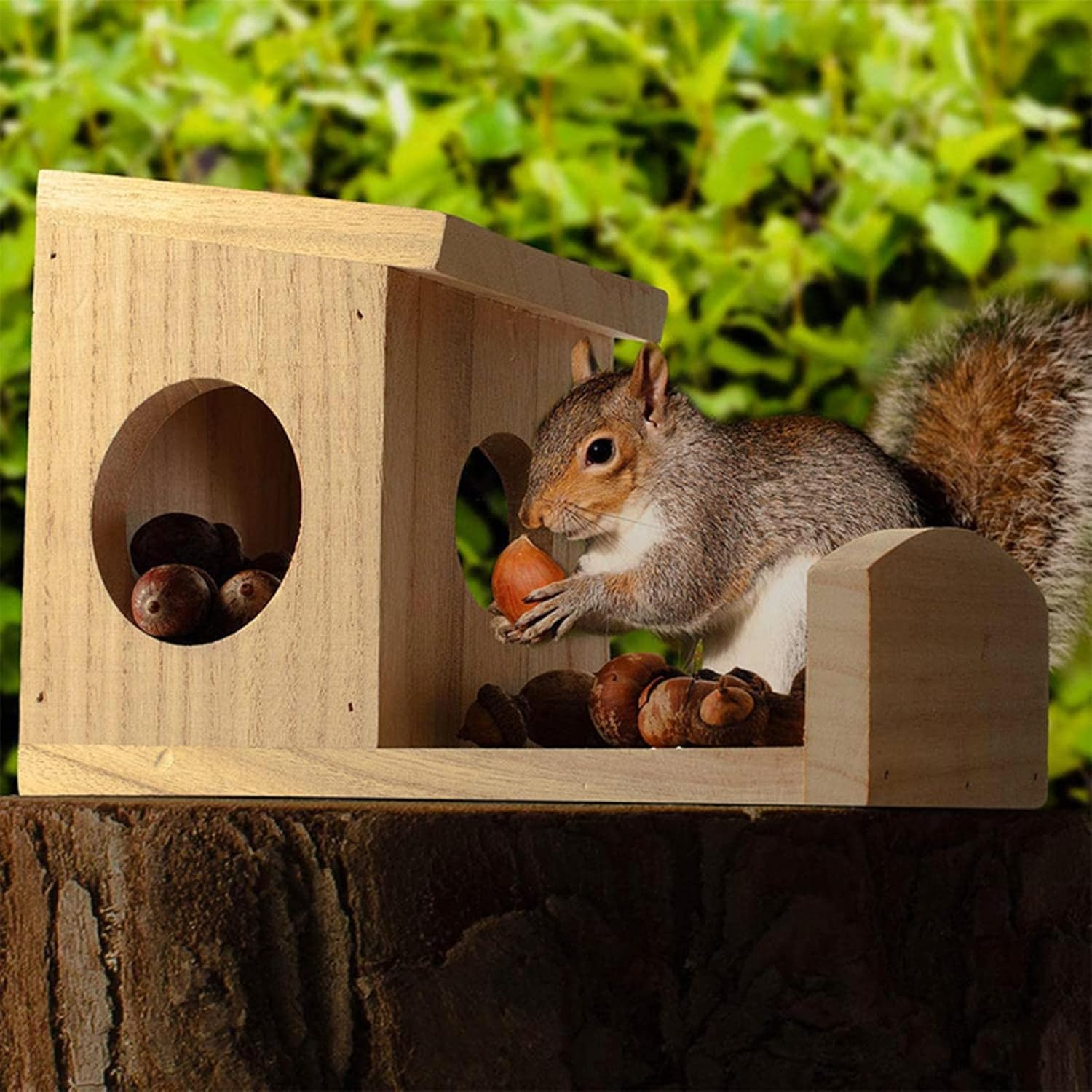 1pc Animal Rat Shelter Nesting Hamster Nest Wooden Rats Mice Guinea Cabin Rest Wear-Resistant Pig Climbing Hut Small Mini Practical Toys Gerbil Hideout Ferret Animals