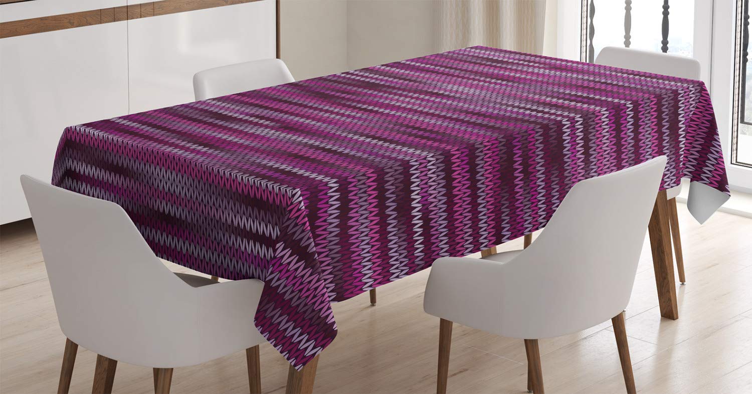 ABAKUHAUS Arancia Tovaglia, Autunno Natura Foglie secche, Rettangolare per Sala da Pranzo e Cucina, 140 cm x 200 cm, Arancione Giallo