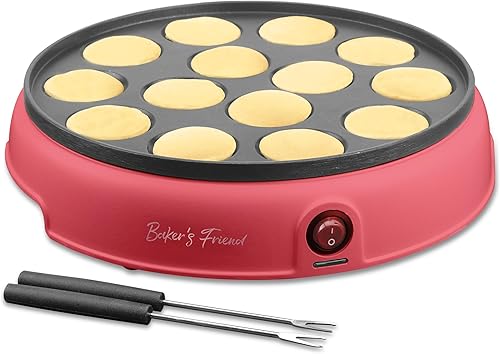 Miniatura 7 de Baker's Friend Breakfast Sandwich Maker, Nonstick Electric Griddle & Grill Combo, 3 in 1 Breakfast Station, Make Egg Muffin Sandwiches Burgers Hot