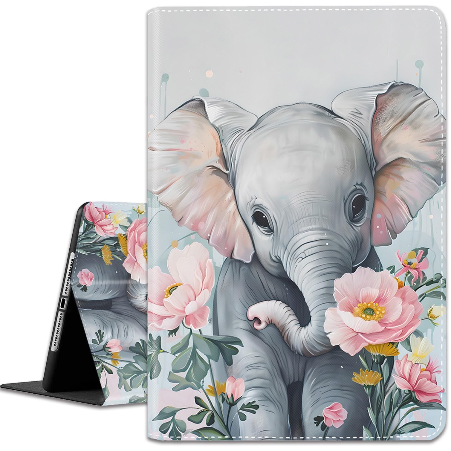 Case for iPad mini 5 2019/ Mini 4, Mini 3/2/ 1, Multi-Angle PU Leather Holder Cover with Automatic Sleep/Wake Function for iPad mini 5th/4th Gen 7.9