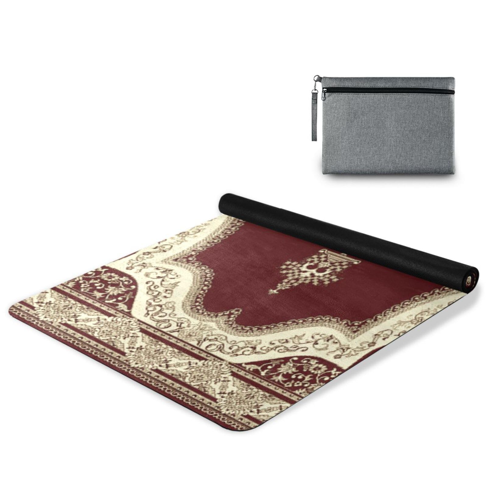 Amazon.com : YETTASBIN Persian Carpet Texture Yoga Mat for Women