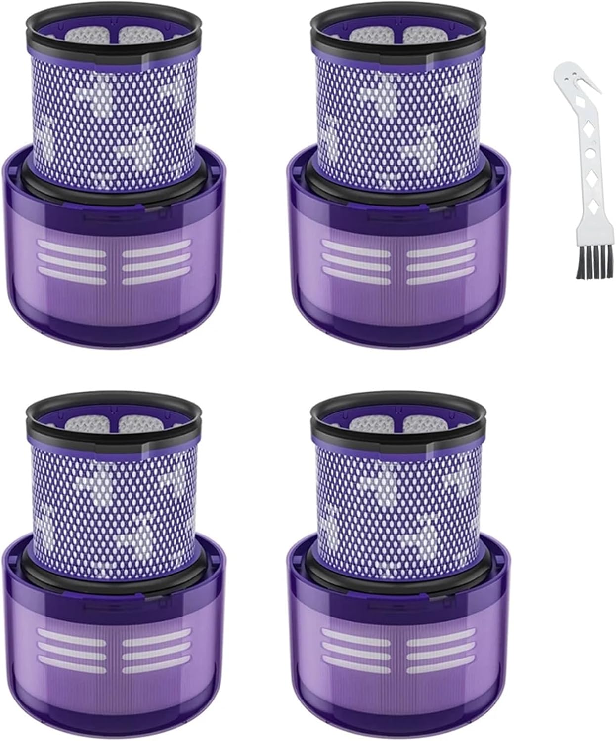 Vacuum Cleaner Washable Filter Accessories Replacement Spare Parts(Light green)