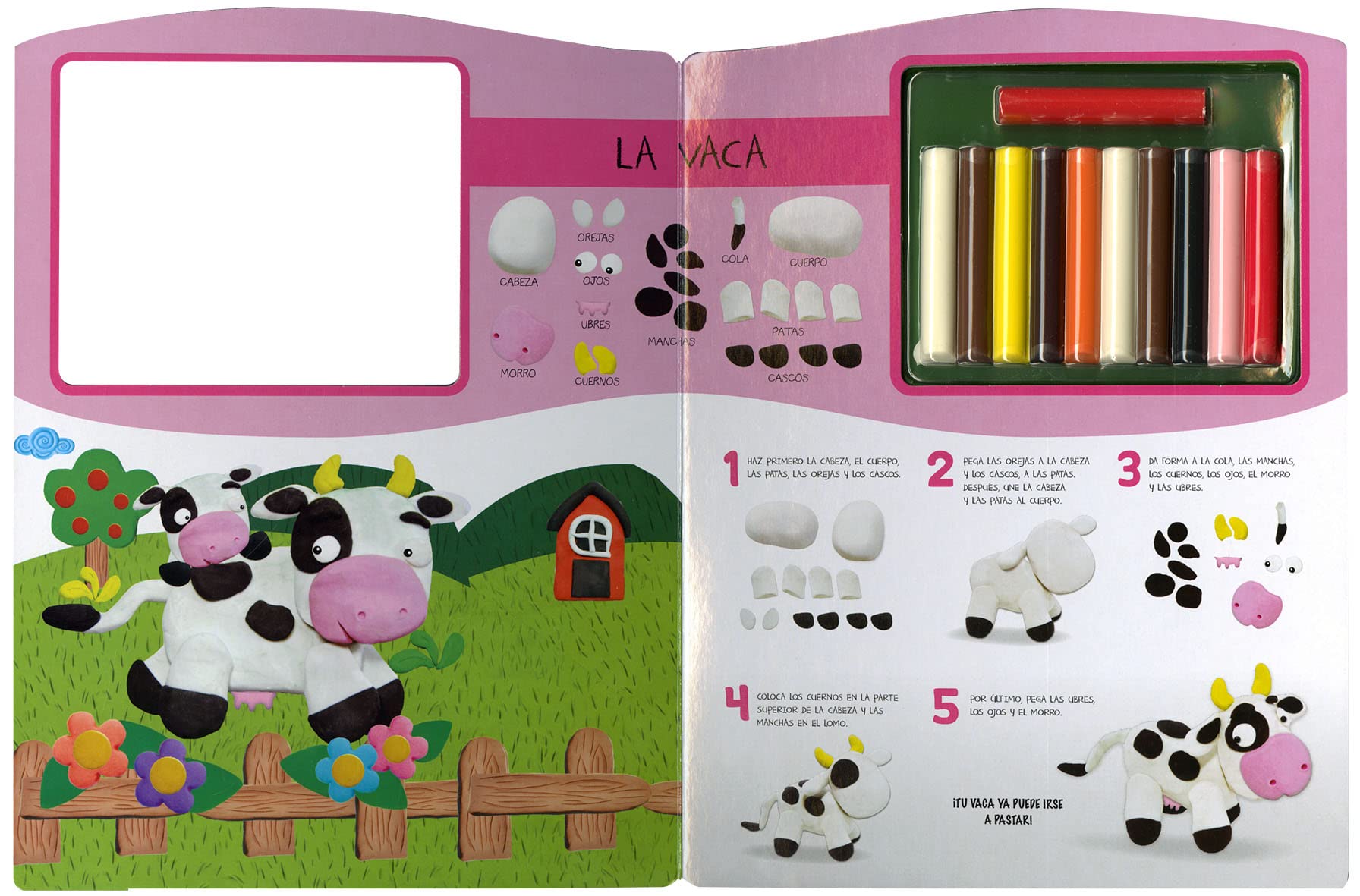 La granja (Animales de plastilina)