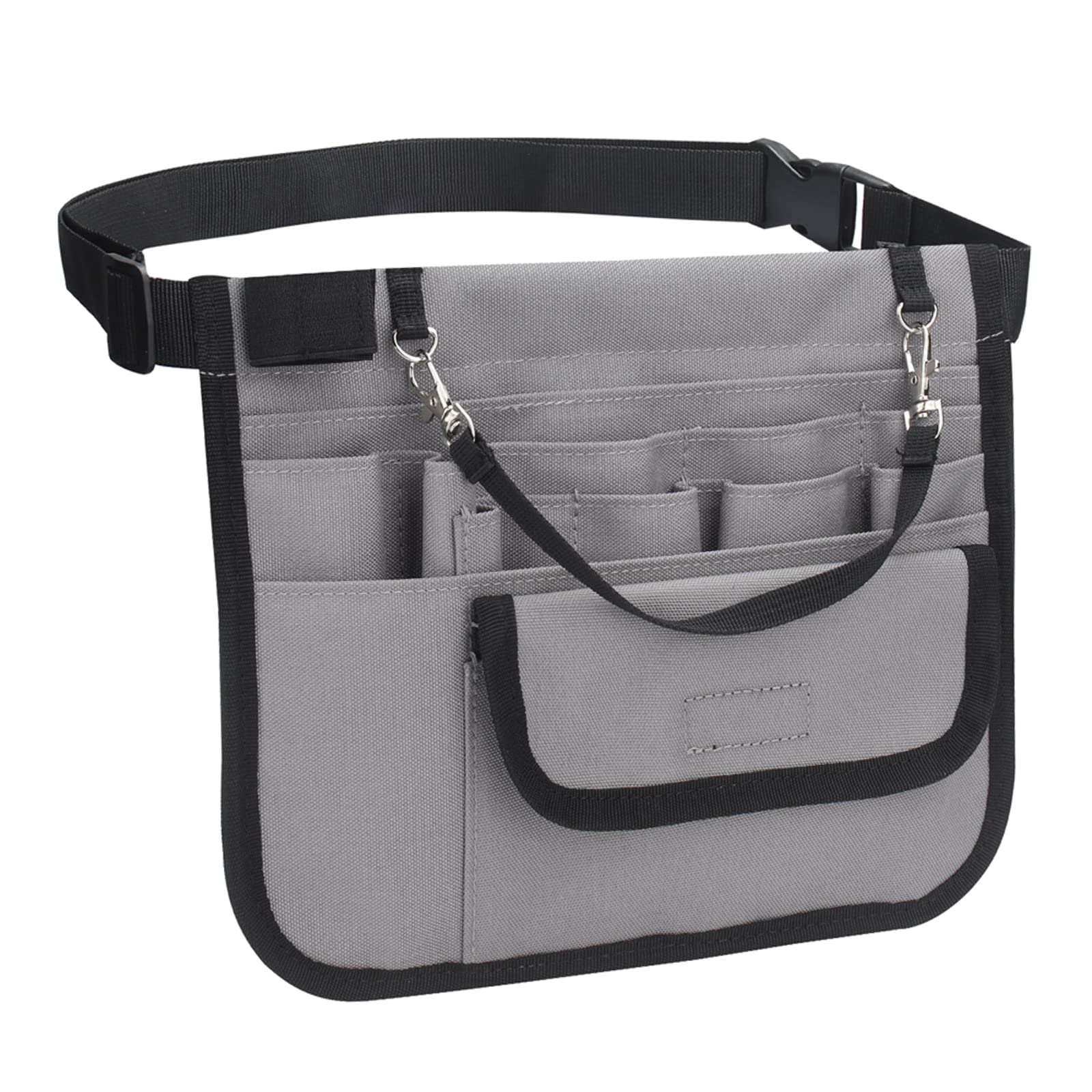 WesslecoNurse Fanny Pack, Nurse Waist Pouch with Tape Holder , Nursing Organizer Belt for Nursing Supplies, Grey, Grey, Grey