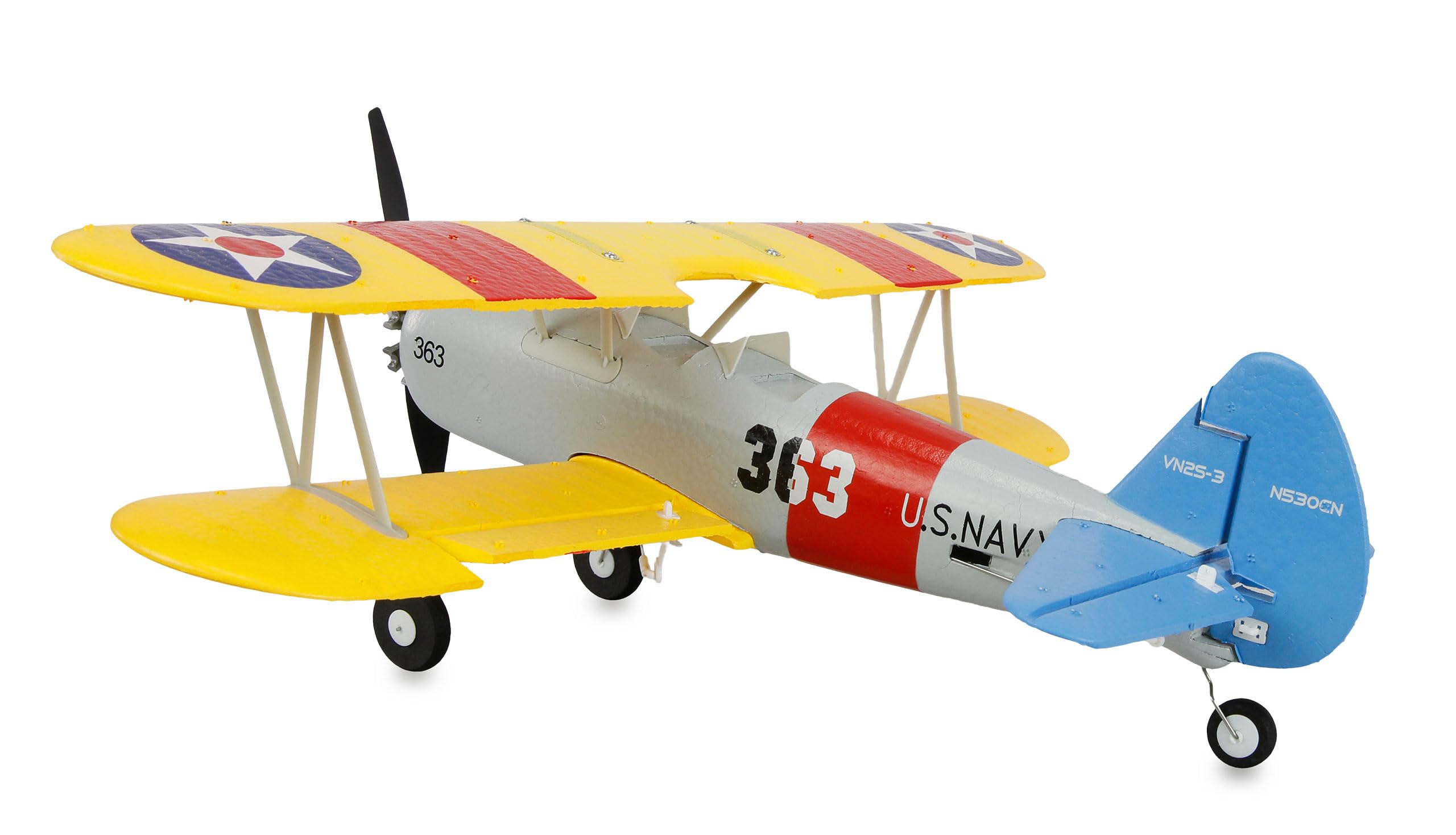 Amewi AMXFlight N2S-2 Stearman 360 mm 6G/3D 6 canali RTF aereo radiocomandato (RC)
