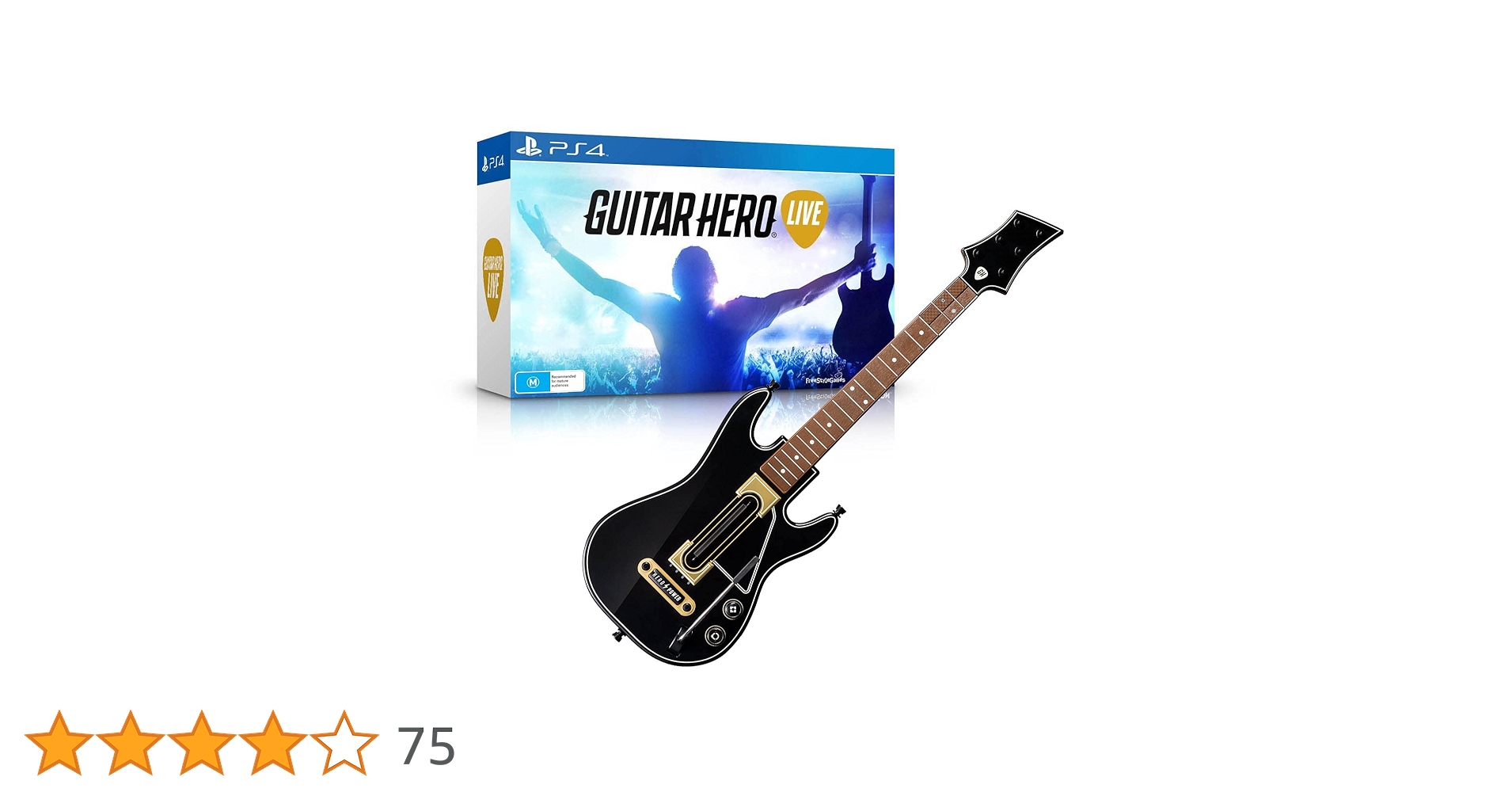 激レアGuitar Hero Live PS4 ギターコントローラー2本セット 激レアGuitar Hero Live PS4 ギターコントローラー2本セット