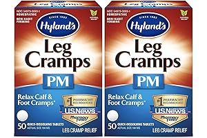 Hyland's Leg Cramps PM Tablets 50 ea 50 Count (Pack of 2)