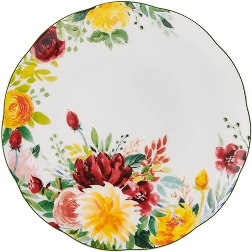 Miniatura 8 de Mikasa Clara Bone - Vajilla ligera de porcelana de 16 piezas, resistente a las astillas, servicio para 4