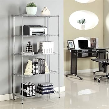 ShelF Tech System スチールラック 5段 H195W121D46 ShelF Tech System スチールラック 5段 H195W121D46 5 Tiers