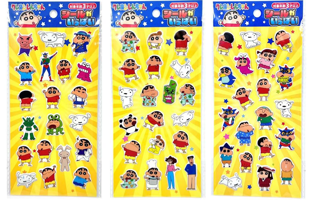 Amazon.co.jp: クレヨンしんちゃん シールがいっぱい【12個入り