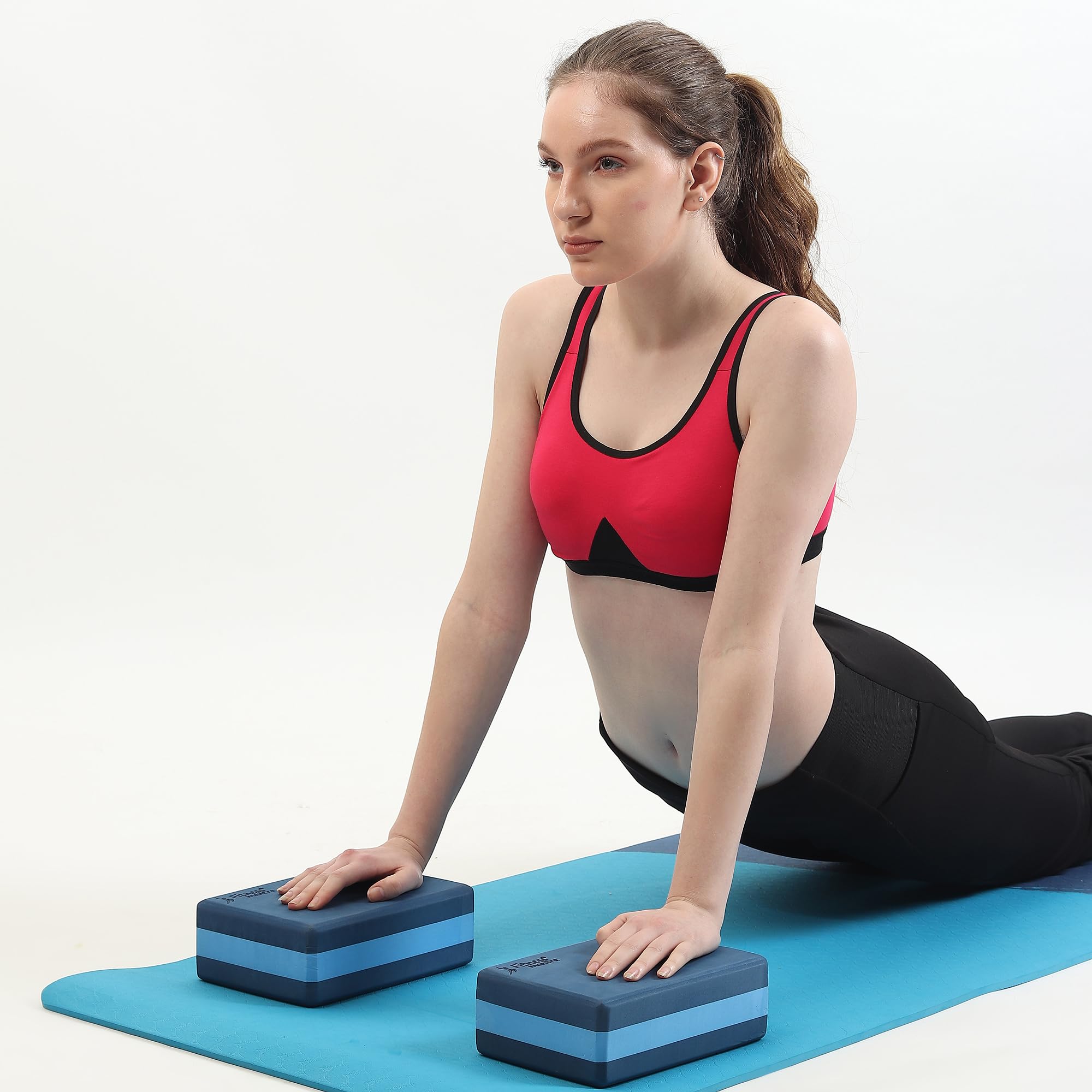 Yoga Blocks - Fitness Mantra EVA Set -2 Yoga Blocks - Fitness Mantra EVA Set -2