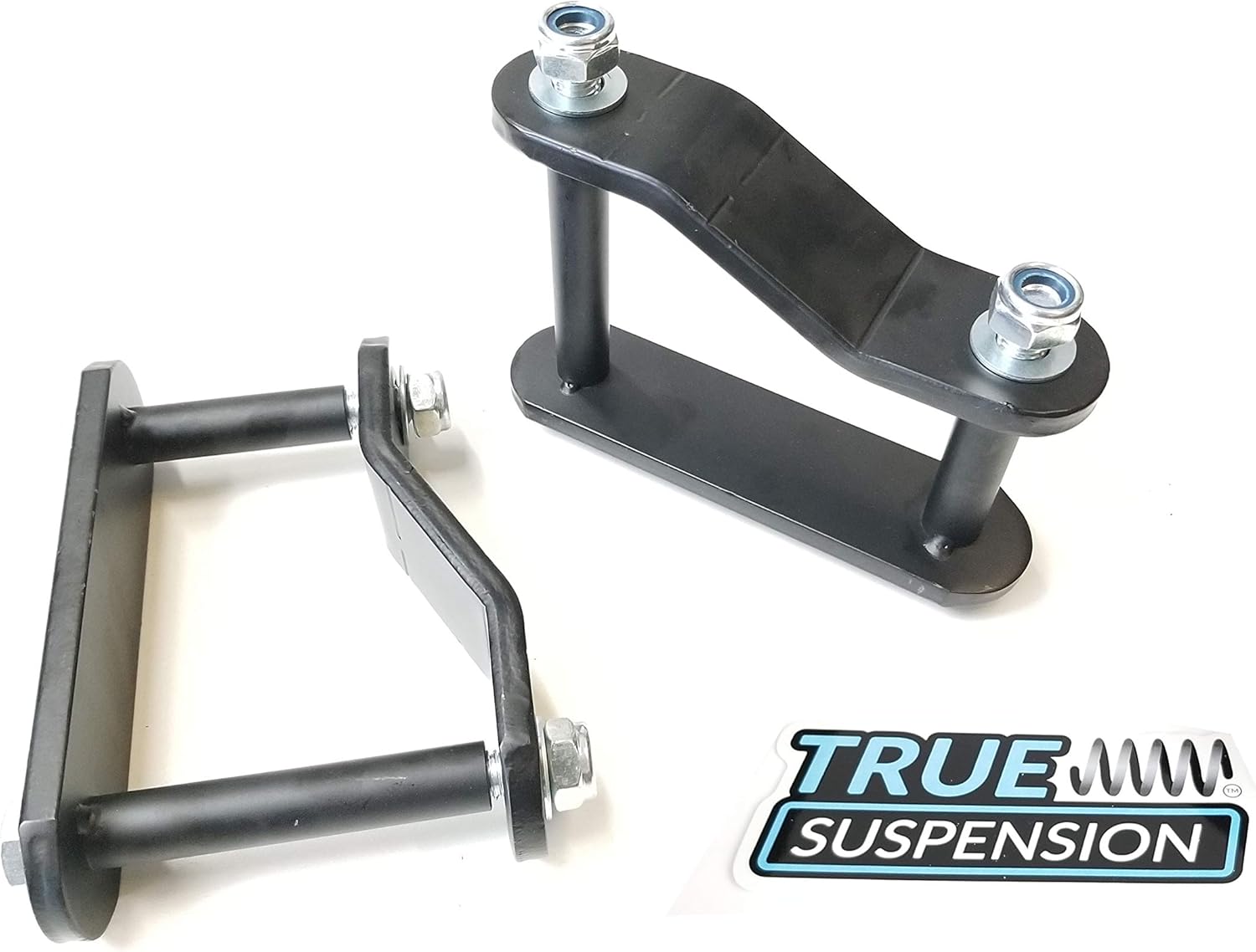 Compatible with Nissan Frontier Pickup Truck 05-19 Rear 2" Lift Shackle Off-Road Kit 2WD 4WD