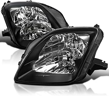 Amazon | SPEC-D TUNING ブラックベゼル ヘッドライト 1997-2001