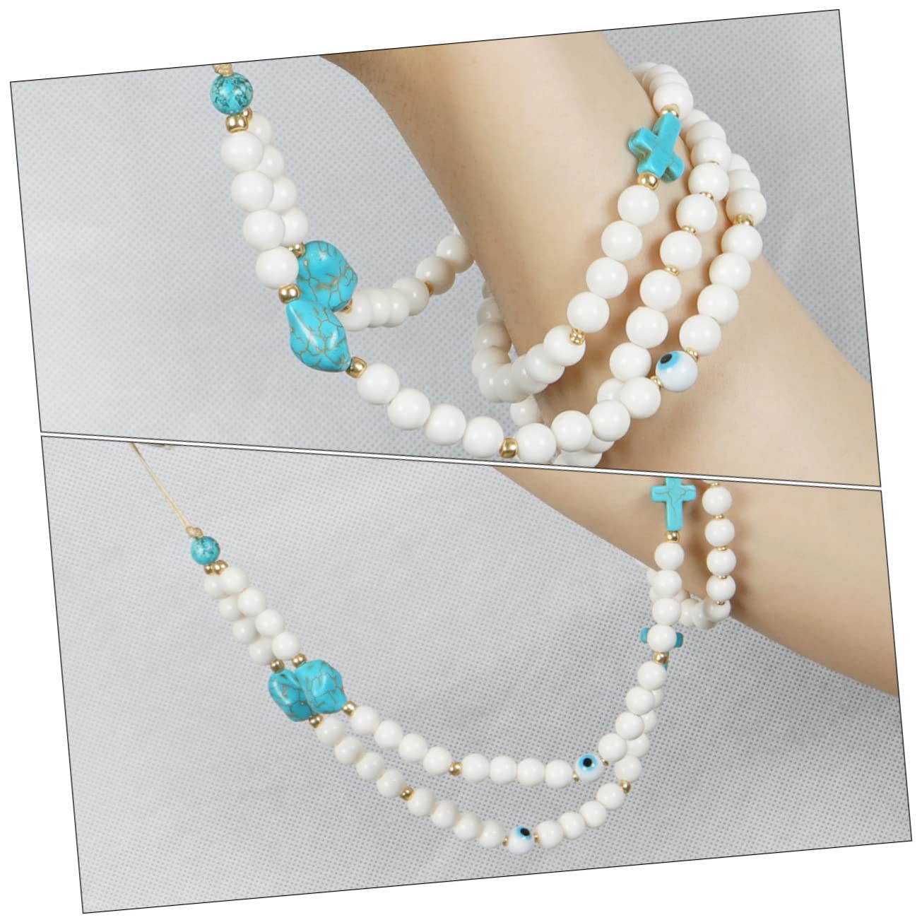 UPKOCH 3 Piezas Anti-Pérdida Cadena Para Teléfono Móvil Cordón Para El Cuello Cuerda Decorativa Para Teléfono Cadena Colgante Para Teléfono Decoración De Cuentas Para Teléfono Teléfonos