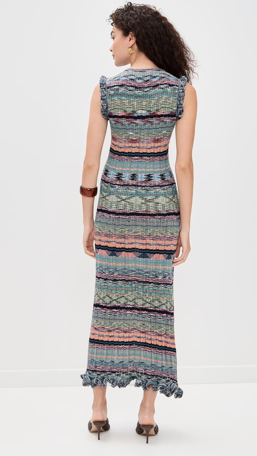 Ulla Johnson Women's Orla Sleeveless Midi Dress - Image 3