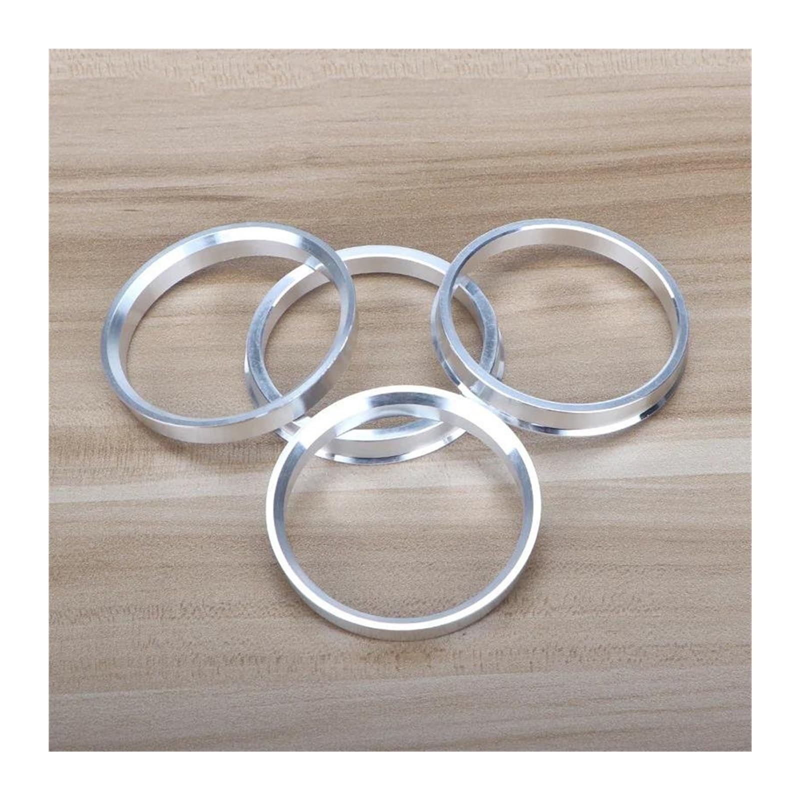 Anneaux de moyeu 57.1-66.6mm en aluminium pour stopper les vibrations
