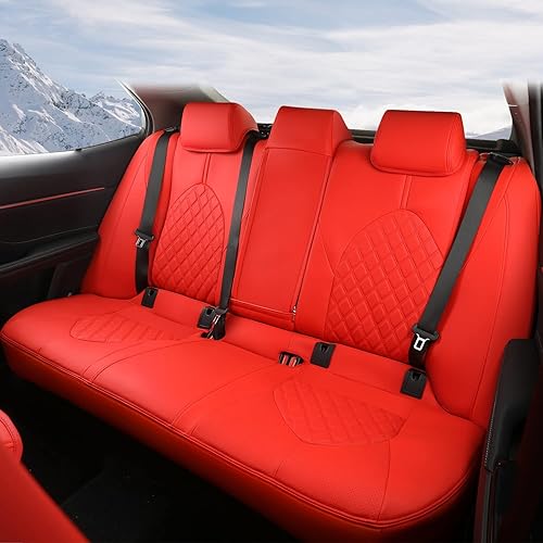 Miniatura 8 de GIANT PANDA Juego completo de fundas de asiento de automóvil personalizadas para Toyota Camry XLE XSE XLE-V6 XSE-V6 2018 2019 2020 2021 2022 2023