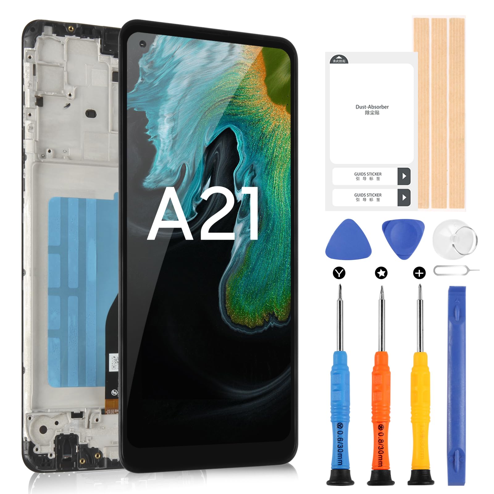 Amazon.com: for Samsung Galaxy A21 Screen Replacement, LCD