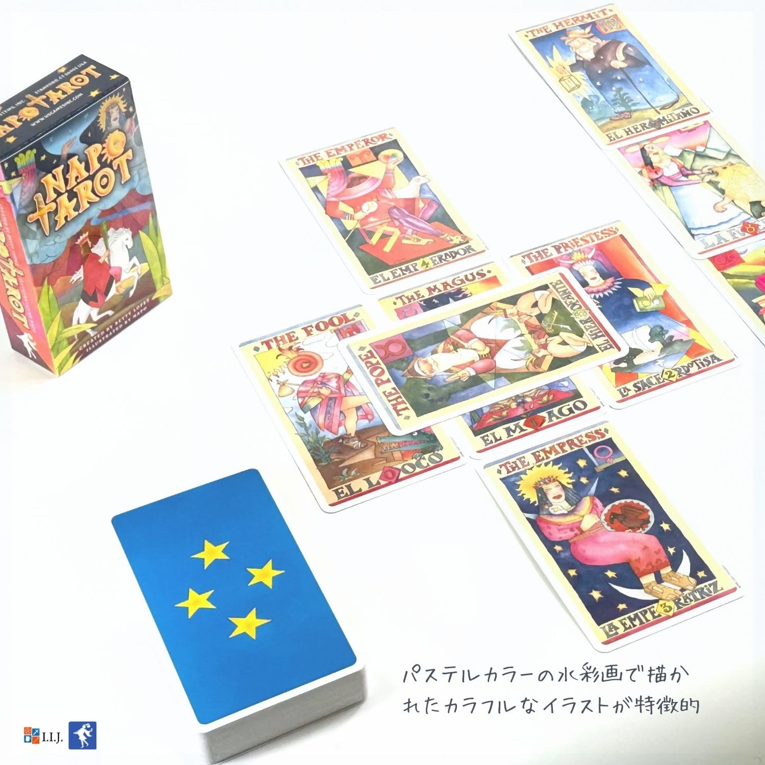 I.I.J Tarot cards 78 pieces Tarot fortune telling [Napo