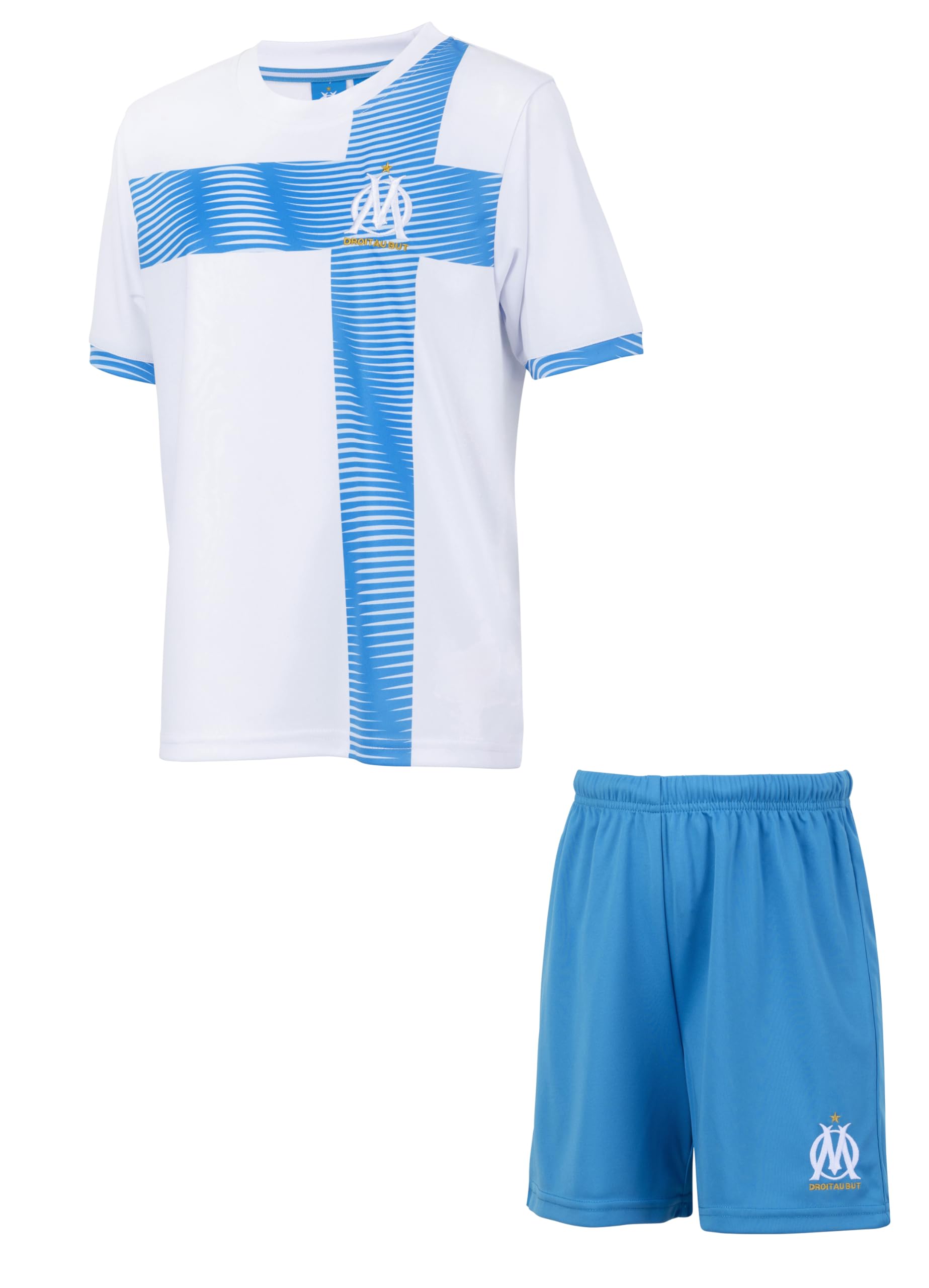 OLYMPIQUE DE MARSEILLE Ensemble Maillot Short Om - Collection Officielle