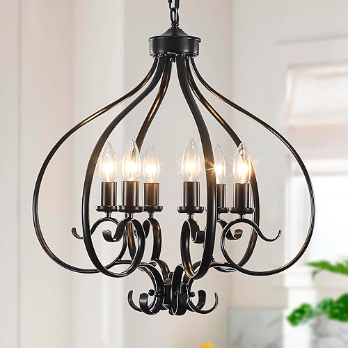 Miniatura 8 de 6 luces vintage de granja, luces colgantes, iluminación de isla de cocina, modernas lámparas de cocina sobre mesa, candelabro dorado para comedor,