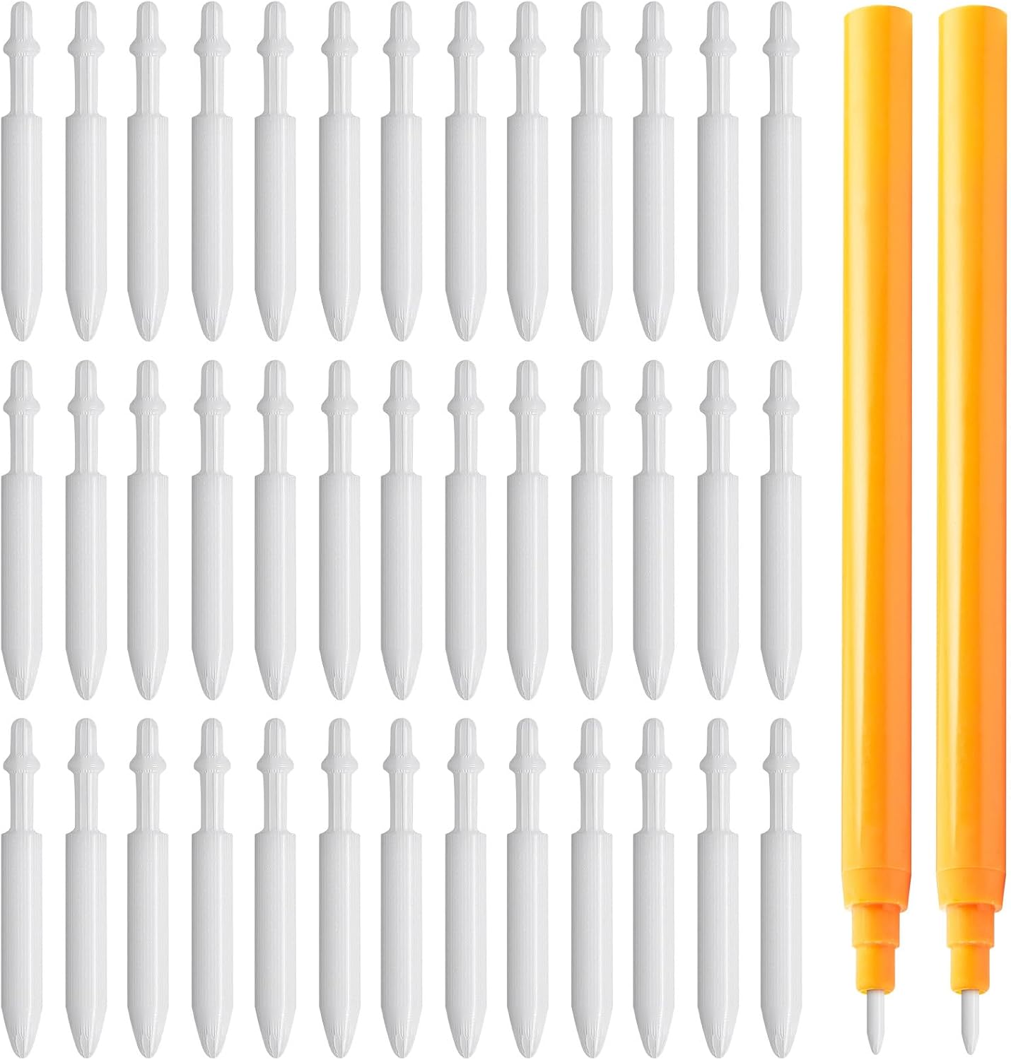 50pcs Acrylic Paint Pen Nibs Replacement Tips for Paint Markers, Universal 0. 7mm Nylon Pen Points for Art, Craft, And Diy Projects