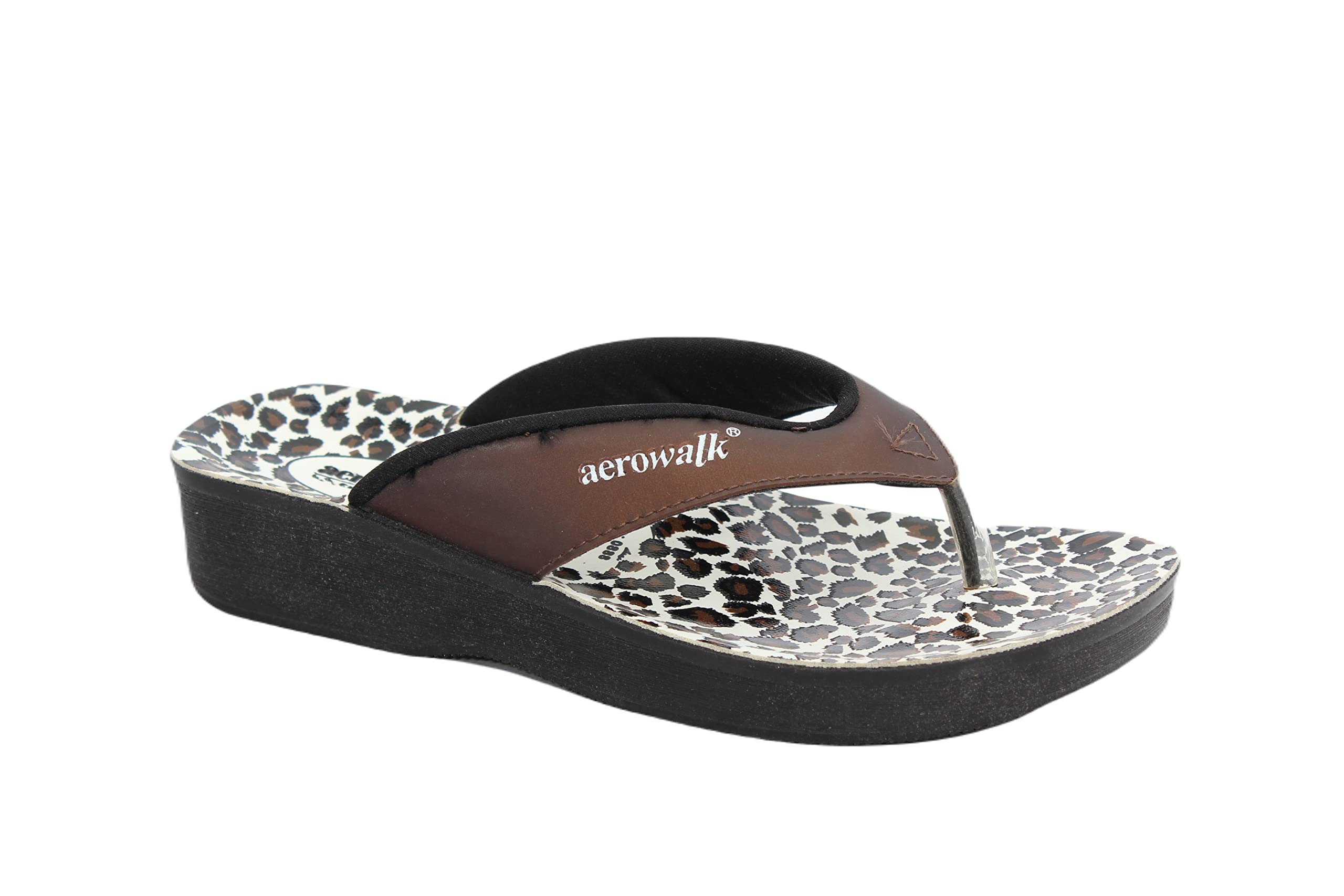 aerowalk Stylish Fashion Slipper for Women | Comfortable| Lightweight | Anti Skid | Casual Office Footwear (0888_COPPER)-picture-22