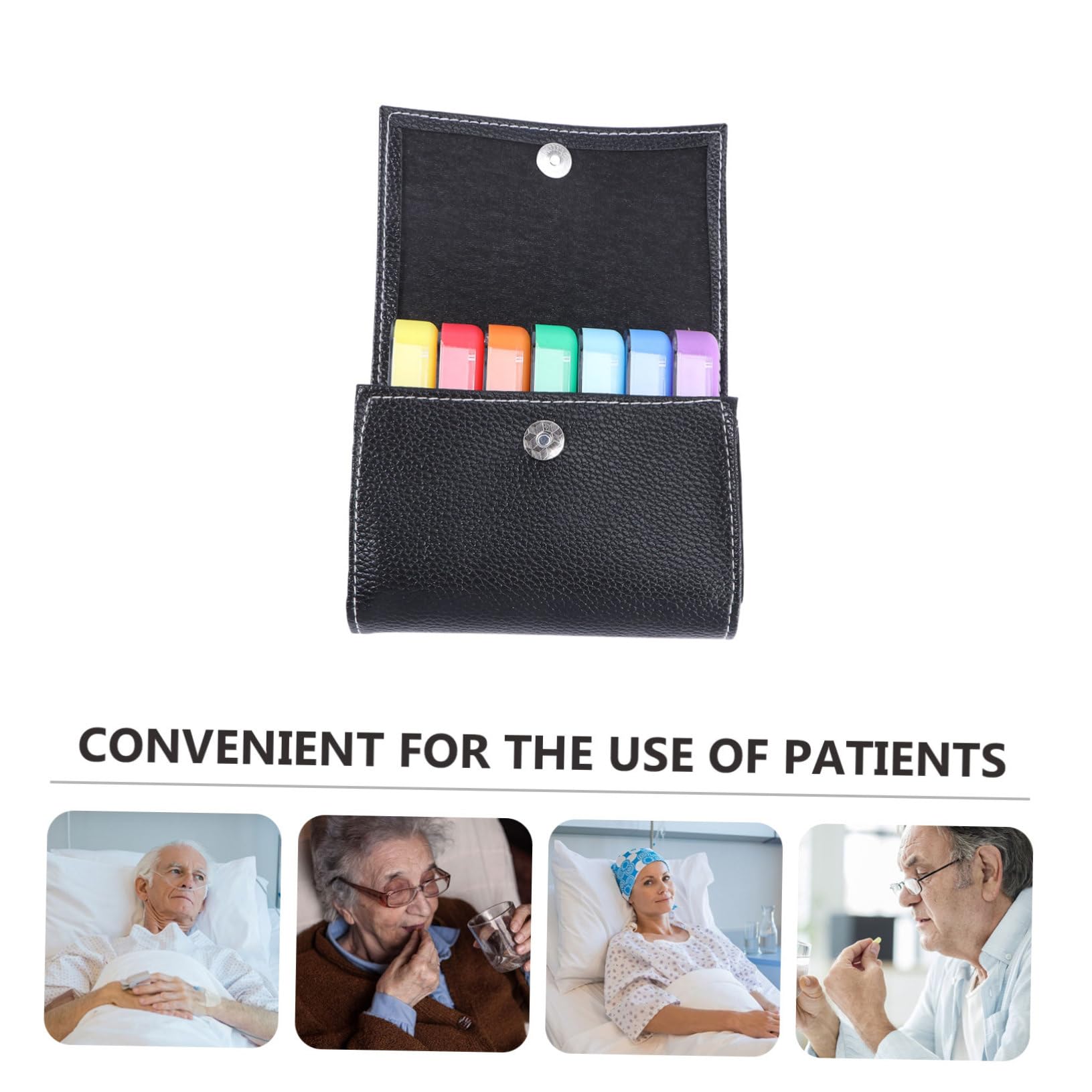 3 Stück Pillendose gesundheitsquickies the take pillen dose medikamentenkiste medicine box Fall reisen Reisetablettenbehälter kleines Reisetablettenetui Medikamenten Erinnerung