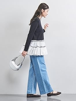 Amazon | [ユナイテッドアローズ] エンブロ ティアード コンビニット