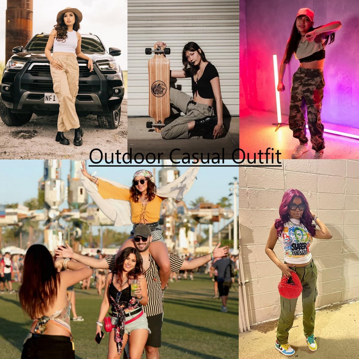 BDG - Pantalon Ultra-large Avec Poches Chute Camouflage | Urban