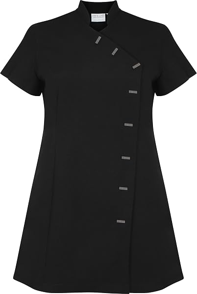 ProLuxe Essentials, Tunica Incrociata sul Davanti, per dipendenti di Centri Benessere, Parrucchieri, Centri per Massaggi, estetisti - 3