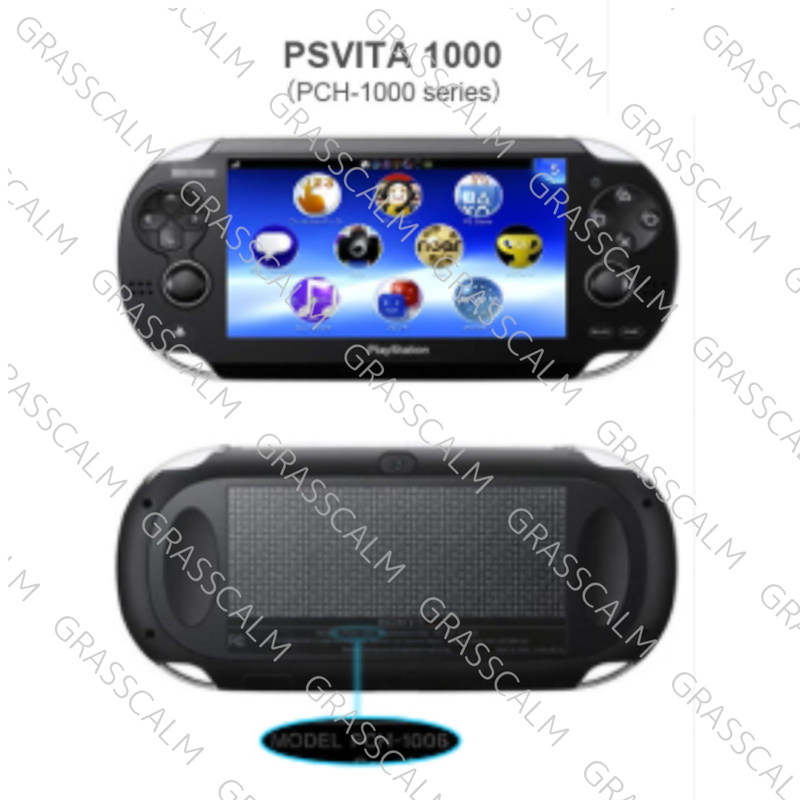 Amazon | GRASSCALM PSVITA 1000 フルカバー ハードシェルケース