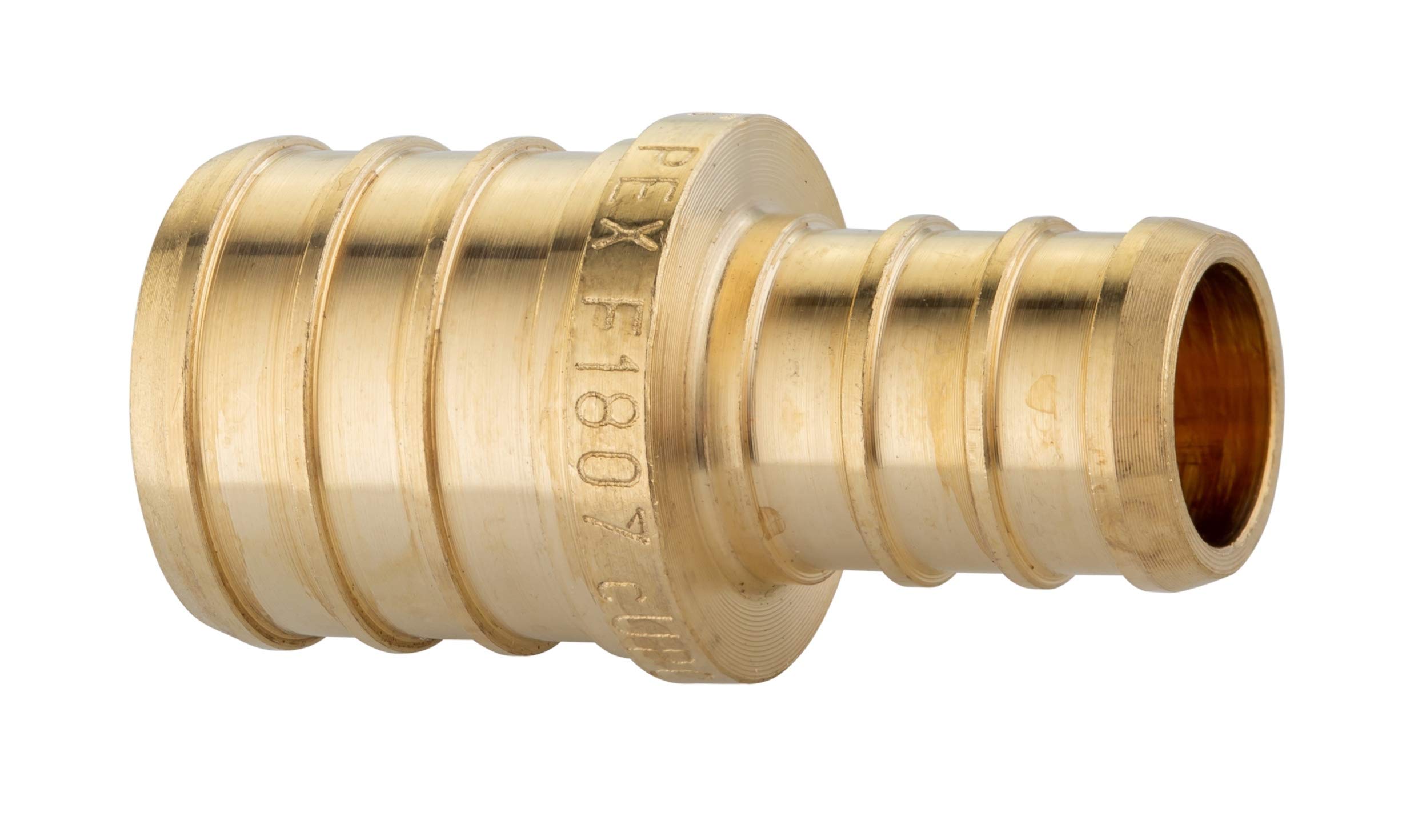 EFIELD ASTM F1807 Lot de 100 raccords en laiton à sertir 1/2" x 3/4" pour raccord de tubes Pex