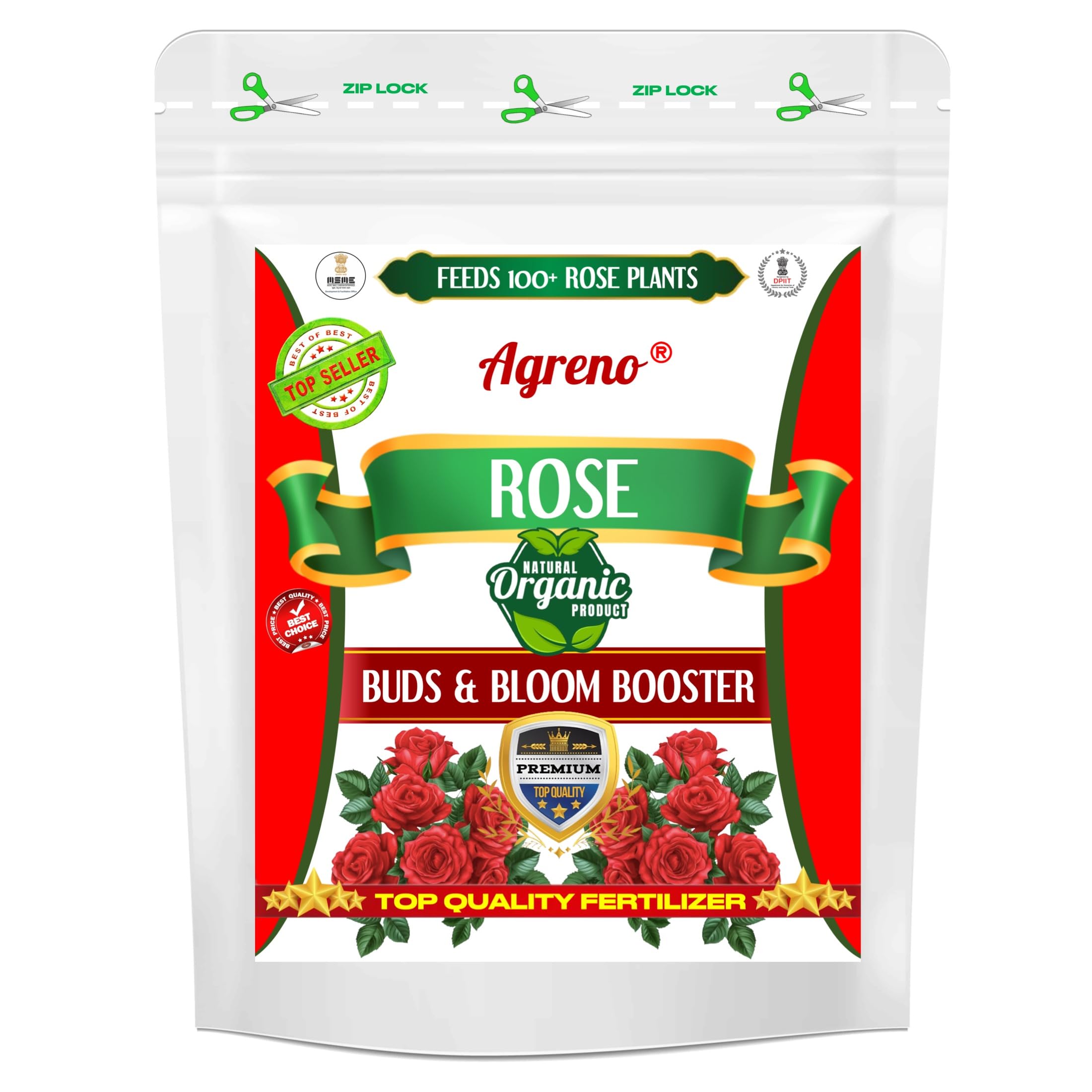 Agreno® Rose Buds and Bloom Booster, Essential Organic Powerful Fertilizer Granule for Overall Fast Growth and Heavy Flowering of Rose Plants. (1 kg) (B0D7ZVRHB6) Amazon Price History, Amazon Price Tracker