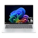 OmniBook 5 14 inch Next Gen AI PC, OLED Display, Snapdragon X Plus X1P-42-100, 16 GB RAM, 1 TB SSD, Qualcomm Adreno GPU, Windows 11 Home, Copilot+ PC, Glacier Silver, 14-he0099nr