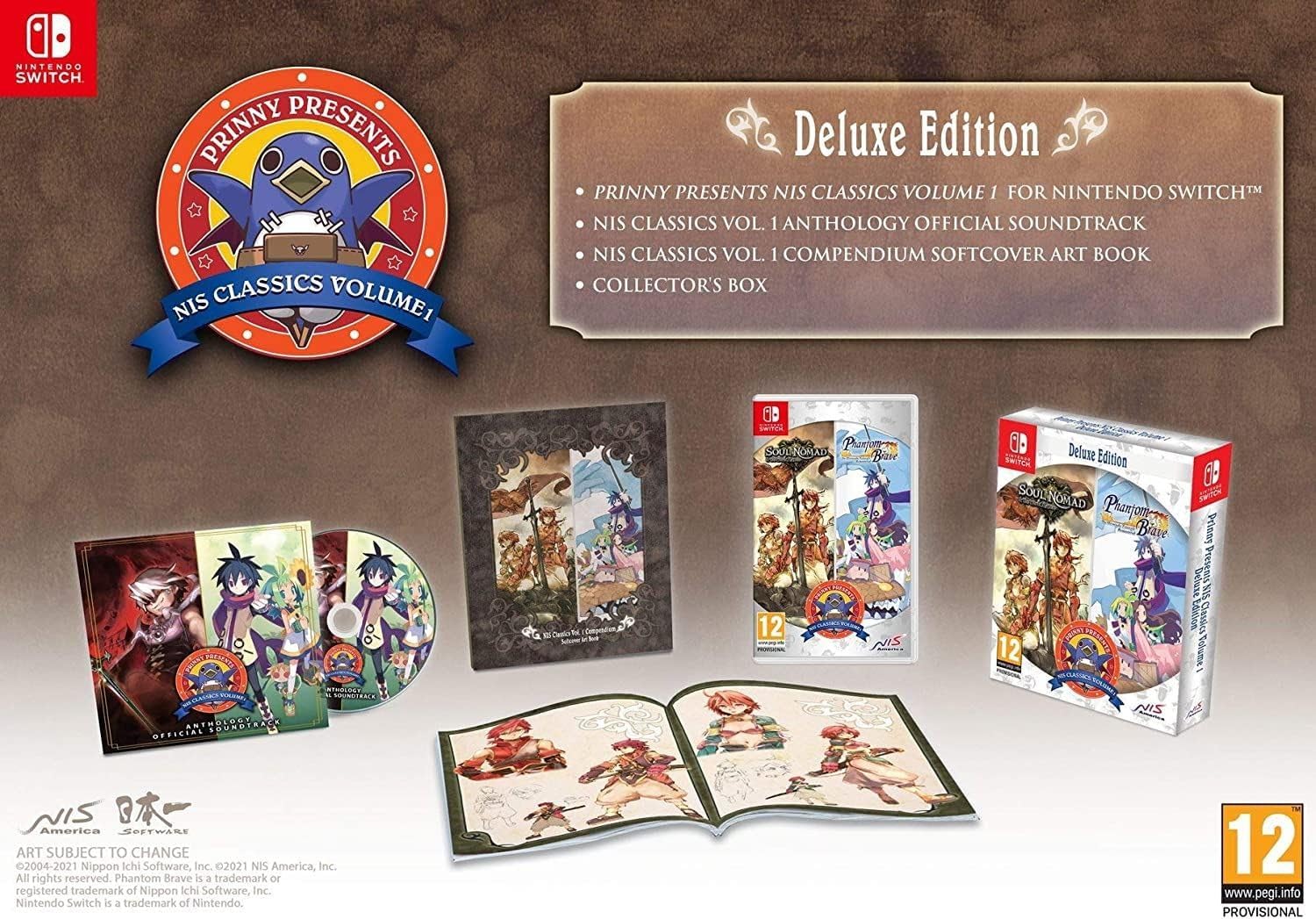 Prinny Presents NIS Classics Volume 1 (Deluxe Edition) - Nintendo Switch