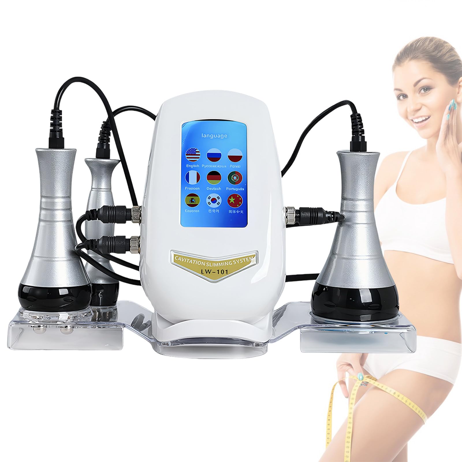 Wangyingxu 3 in 1 Multifunctional Beauty Device, for Belly Waist Arms Legs
