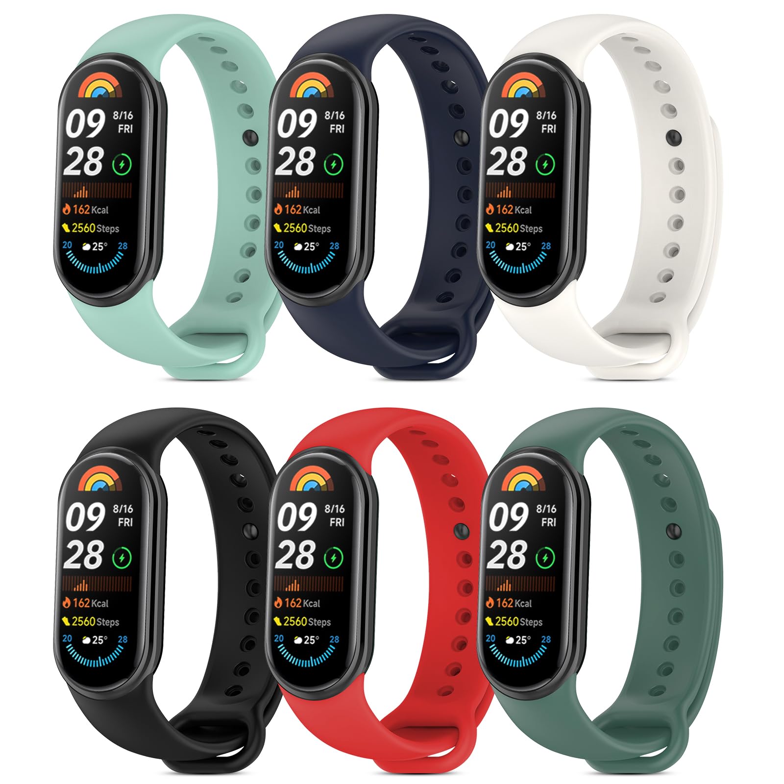 Oumida Cinturino In Nylon Elastico Per Fitbit Charge 4 E Charge 3 - Regolabile 130-210 Mm, Unisex - 3