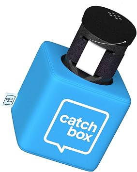 Catchbox Mod Throwable Microphone, Blue (2-Sides New Logo)