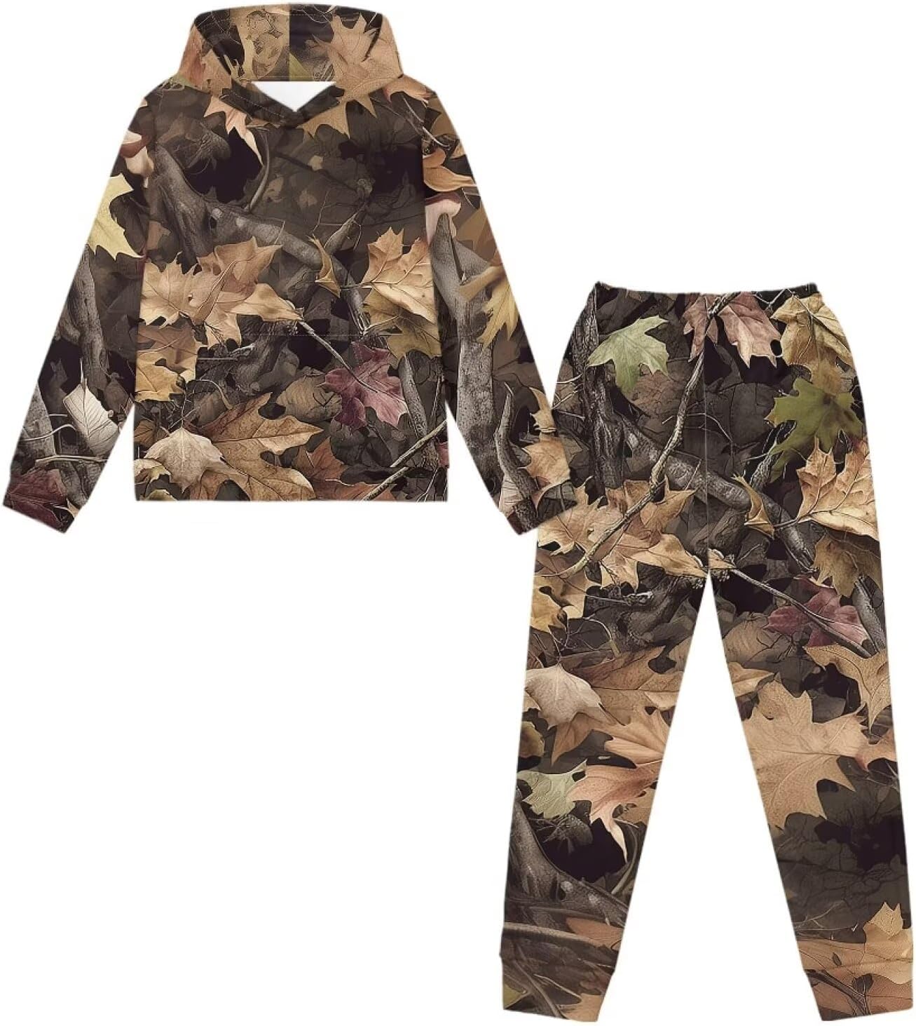 Sweat Suits for Girls Fashion Kids Sweatpants Athletic Sets Polyester Hoodie and Pant Long Sleeve Sweatshirt