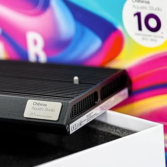 Chihiros RGB Vivid II 10TH Edition - Fish Tank Light, Intense Lighting for Densely Planted Tanks - Easy to Use Bluetooth Aquarium LED Light w/Built in Cooling Fan, for 24-35 inch Aquariums, Black