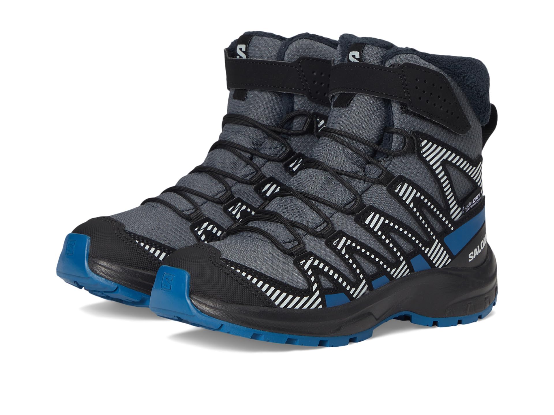Salomon Unisex-Child Xa Pro V8 (Little Kid/Big Kid)