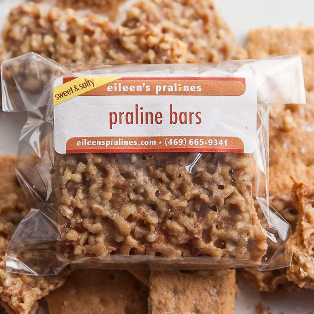 Eileen's Pralines Praline Bars 2 Pack Gourmet Gift Box (Kraft)