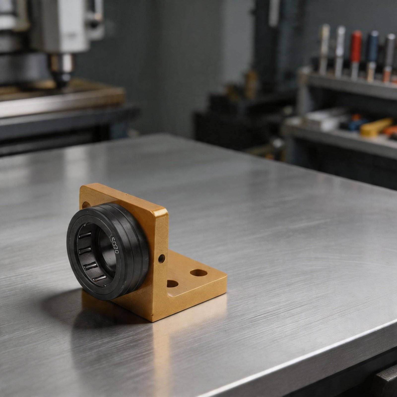 Iso30 accesorio con rodamiento tenedor de ángulo recto CNC máquina herramienta