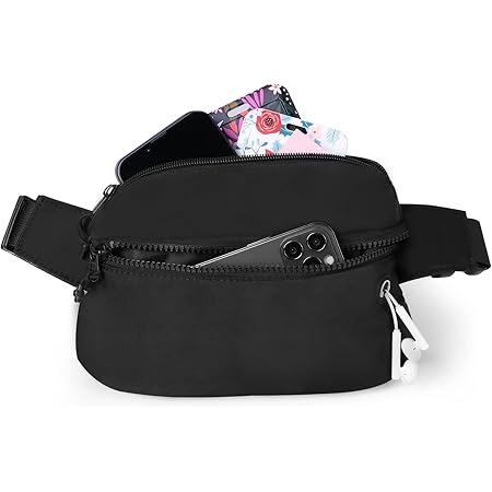 Marsupio Sportivo Impermeabile Unisex - Con Cintura Regolabile 80-140cm, Multitasche - Foto 5